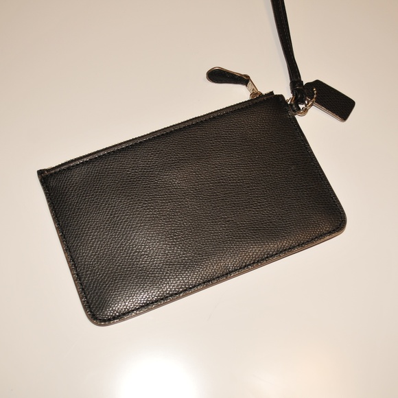 Coach Boxed Star Glitter Corner Zip Wristlet 5104 - Picture 5 of 9